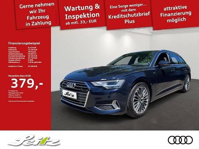 Firmamentblau metallic Gebraucht 2021 Audi A6 Comfort Kombi | 33.648 € (Fairer Preis) - Bild 1/1