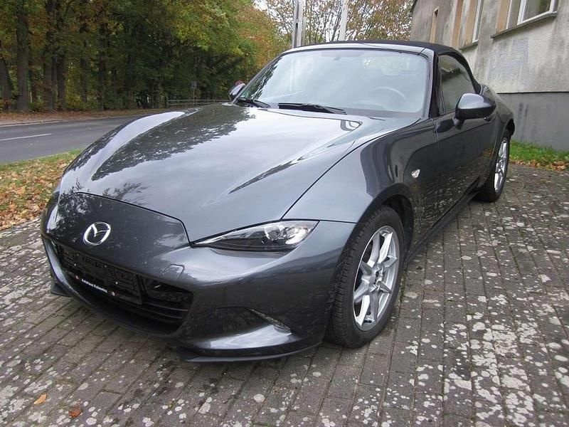 Gebraucht Mazda MX5 Prime-Line 131 PS (96 kW) 2016 Grau Cabrio
