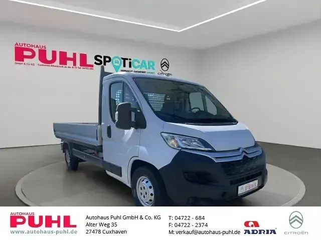 Gebraucht Citroën Jumper 140 PS (102 kW) 2021 Lackierung weiss icy/deckende lackierung Van / Kleinbus