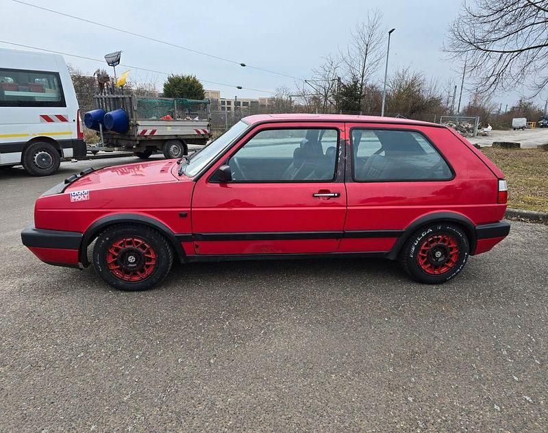 Gebraucht VW Golf II 54 PS (39 kW) 1990 Rot Kleinwagen