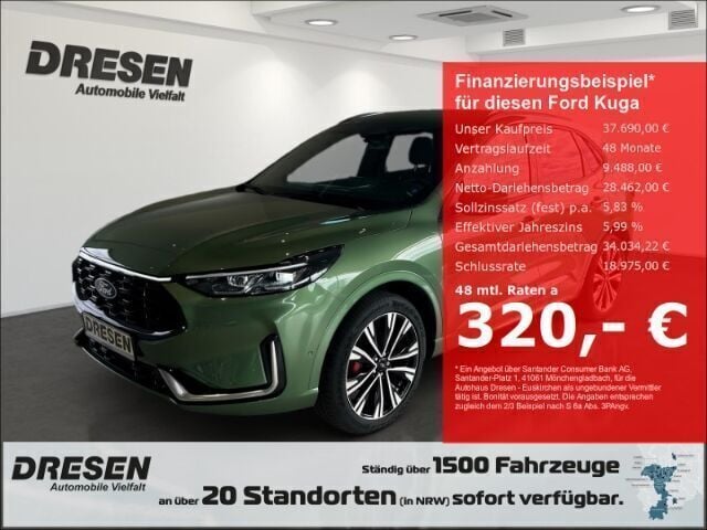 Gruen Gebraucht 2025 Ford Kuga ST-Line X SUV | 37.690 € (Fairer Preis) - Bild 1/4