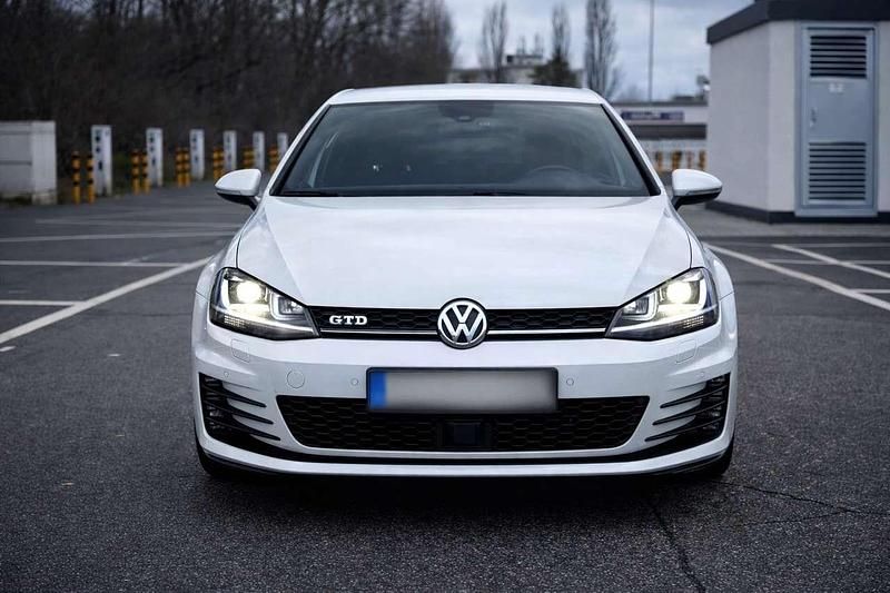 Gebraucht VW Golf VII GTD 184 PS (135 kW) 2014 Weiß Kleinwagen