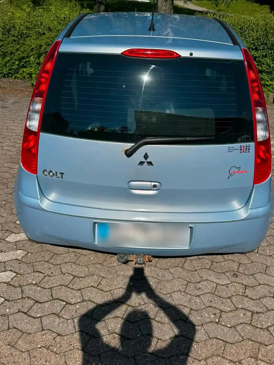 Gebraucht Mitsubishi Colt 90 PS (66 kW) 2005 Silber Kleinwagen