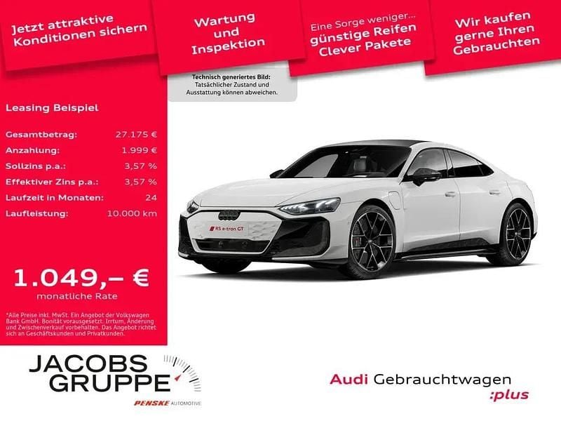 Gebraucht Audi e-tron GT quattro Performance 620 kW (843 PS) 2024 Weiß Limousine