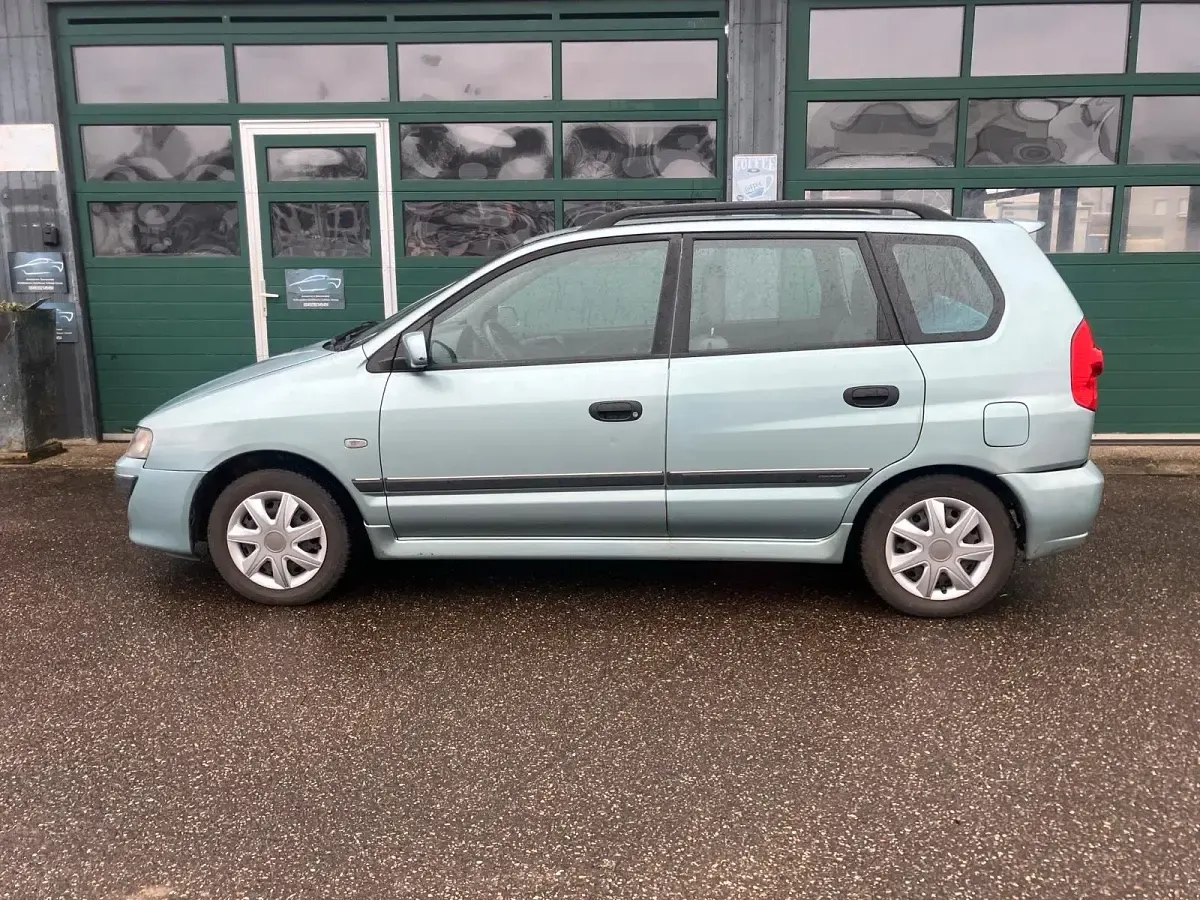 Gebraucht Mitsubishi Space Star Comfort Edition 111 PS (81 kW) 2002 Blau Van / Kleinbus