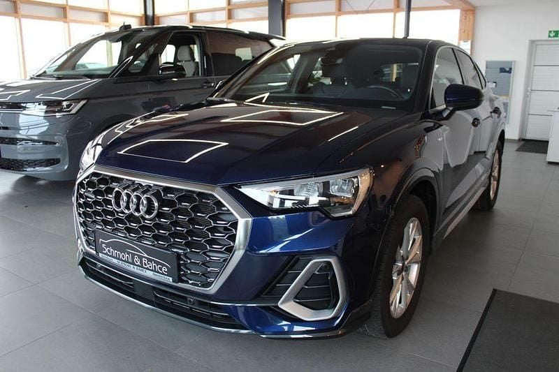 Blau Gebraucht 2023 Audi Q3 Sportback S-Line SUV | 36.990 € (Superpreis) - Bild 1/4