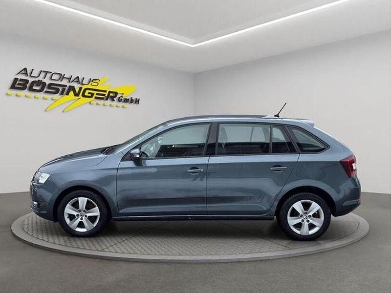 Gebraucht Skoda Rapid 110 PS (80 kW) 2018 Quarzgrau metallic Kleinwagen