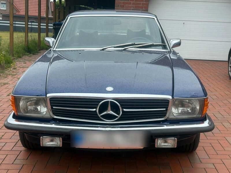 Blau Gebraucht 1974 Mercedes SLC450 Coupé | 11.900 € - Bild 1/4
