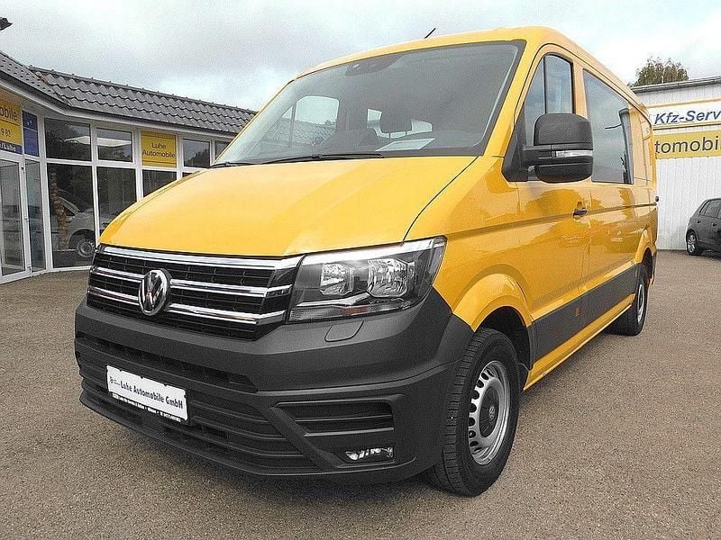 Gelb Gebraucht 2020 VW Crafter Trendline Van | 21.990 € (Superpreis) - Bild 1/4