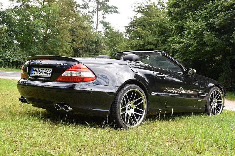 Gebraucht Mercedes SL350 2006 Schwarz Cabrio