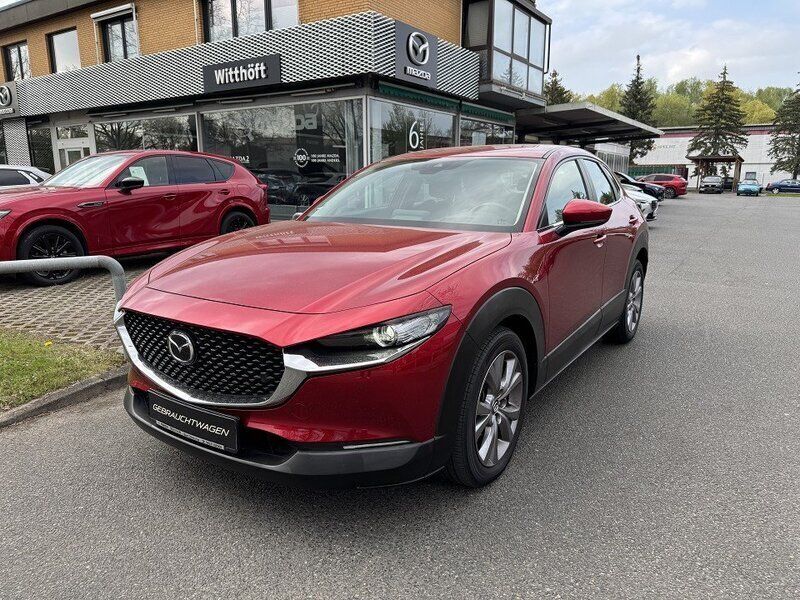 Rot Gebraucht 2022 Mazda CX-30 Selection SUV | 23.485 € (Guter Preis) - Bild 1/4