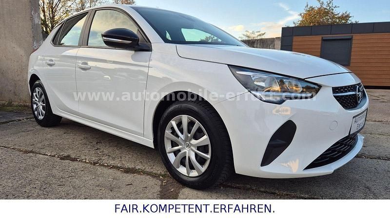 Gebraucht Opel Corsa Edition 75 PS (55 kW) 2022 Jade weiss/arktis weiss Kleinwagen