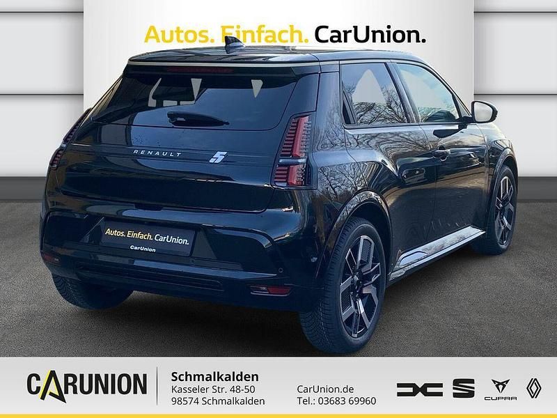 Neu Renault 5 E-Tech Iconic 110 kW (150 PS) 2025 Schwarz Limousine