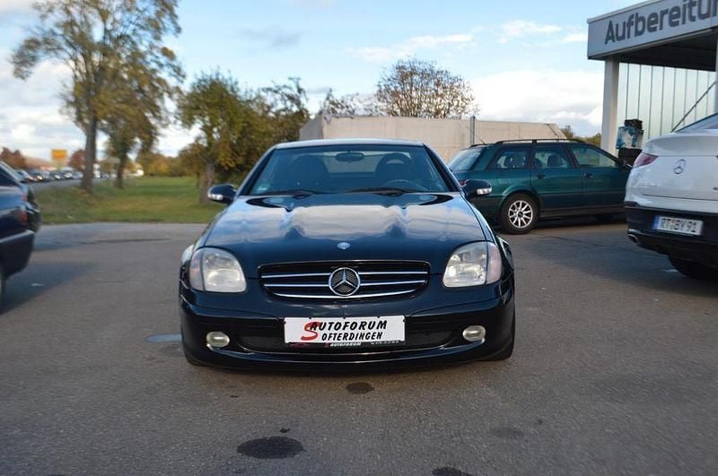 Gebraucht Mercedes SLK200 2002 Schwarz Cabrio