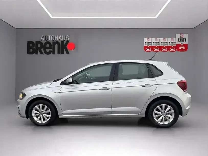 Usata VW Polo Highline 116 CV (85 kW) 2019 Argento Utilitaria