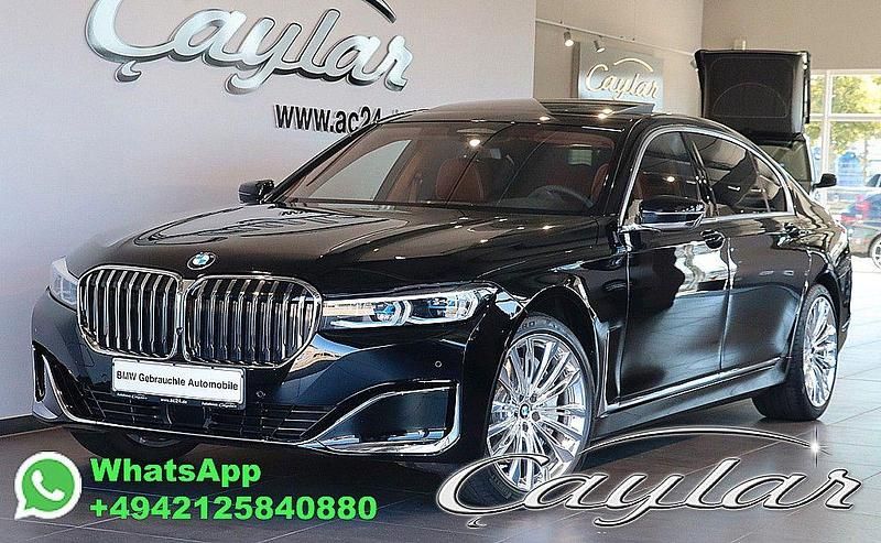 Schwarz Gebraucht 2022 BMW 740L Performance Limousine | 69.950 € - Bild 1/4