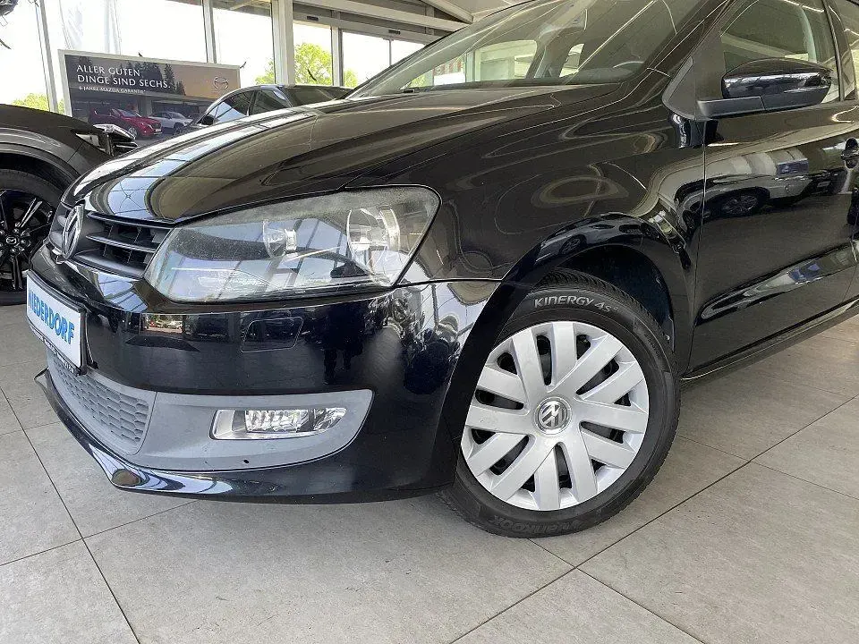 Brugt VW Polo Team 90 HK (66 kW) 2010 Sort Hatchback
