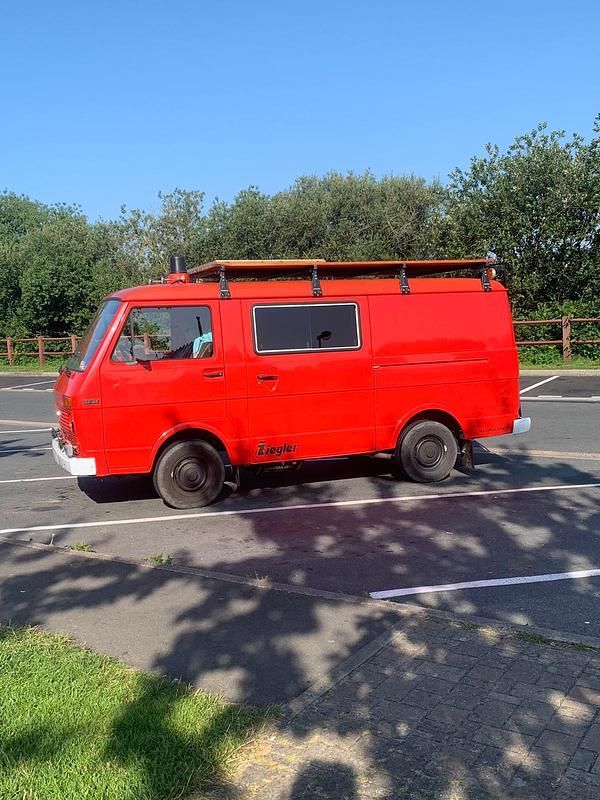 Gebraucht VW LT 75 PS (55 kW) 1980 Rot Van / Kleinbus