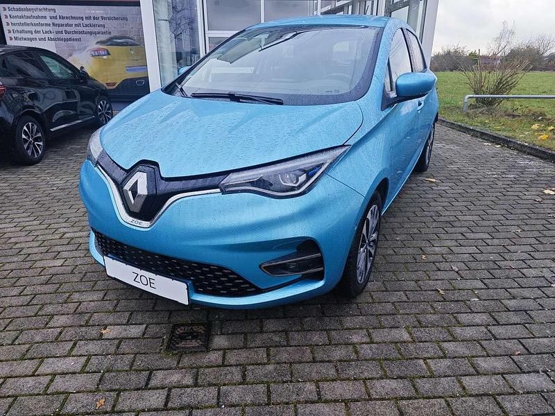 Rqt aquamarinblaumetallic Gebraucht 2020 Renault Zoe Intens Kleinwagen | 13.990 € (Fairer Preis) - Bild 1/4