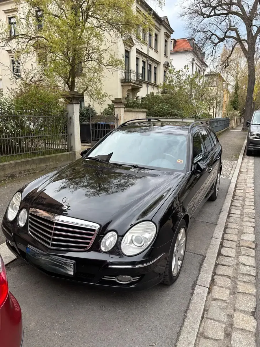 Brugt Mercedes E320 Avantgarde 224 HK (164 kW) 2007 Sort Stationcar