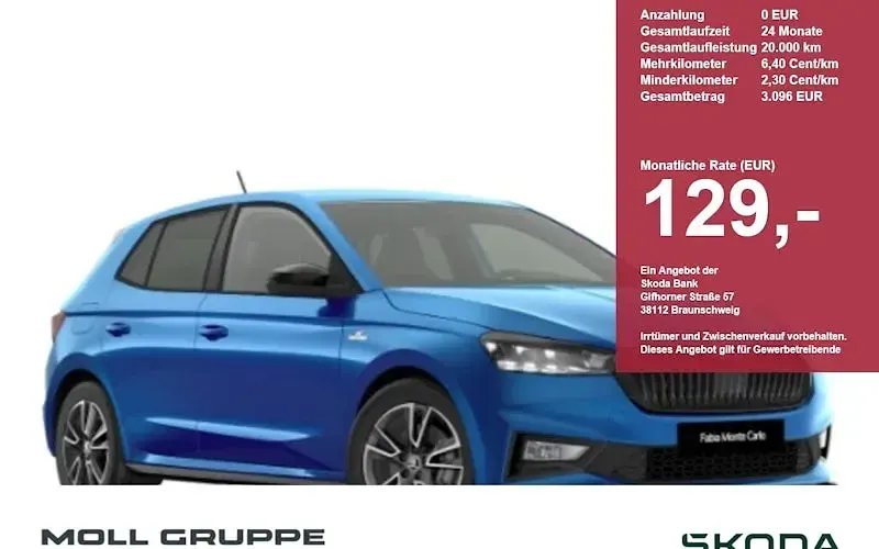 Gebraucht Skoda Fabia Monte Carlo 150 PS (110 kW) 2026 Limousine