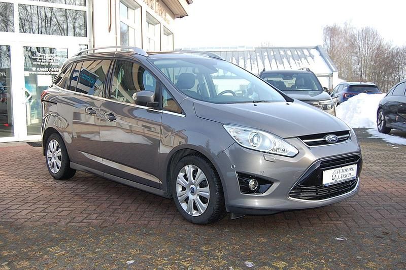 Braun Gebraucht 2013 Ford Grand C-Max Titanium Van / Kleinbus | 4.999 € (Superpreis) - Bild 1/4
