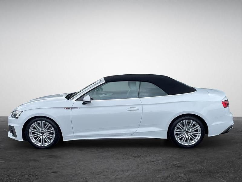 Gebraucht Audi A5 Cabriolet S-Line 150 PS (110 kW) 2024 Weiß (gletscherweiß metallic) Cabrio