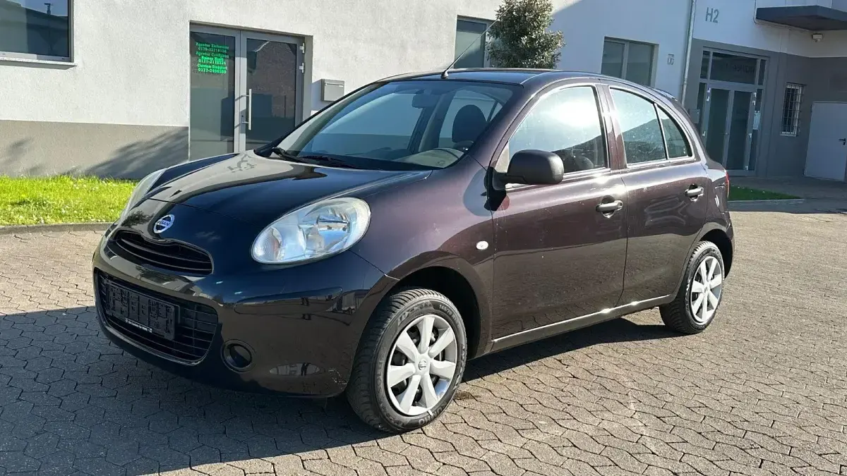 Gebraucht Nissan Micra Visia 80 PS (58 kW) 2011 Violet Kleinwagen