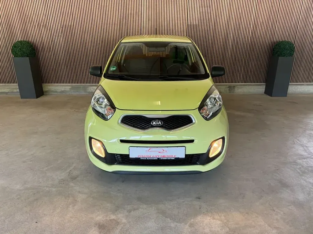 Gebraucht Kia Picanto 69 PS (50 kW) 2013 Grün Kleinwagen