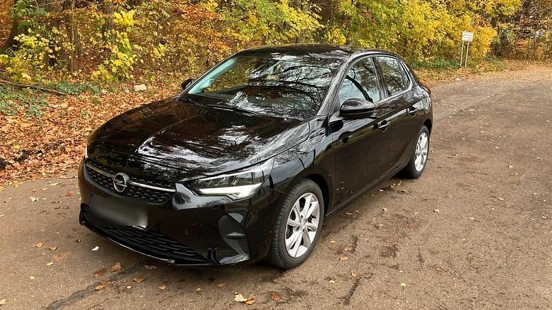 Schwarz Gebraucht 2021 Opel Corsa Elegance Kleinwagen | 12.490 € (Superpreis) - Bild 1/4