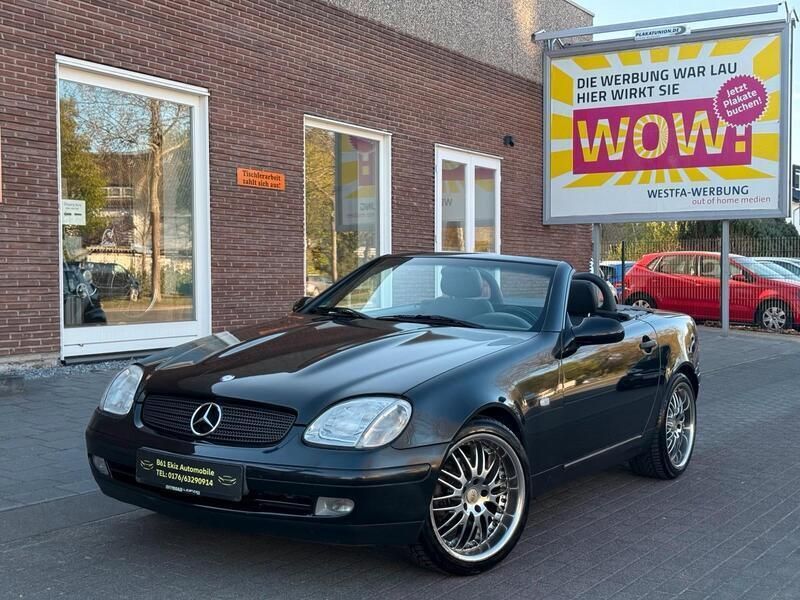 Schwarz Gebraucht 1999 Mercedes SLK230 Cabrio | 3.999 € (Guter Preis) - Bild 1/4