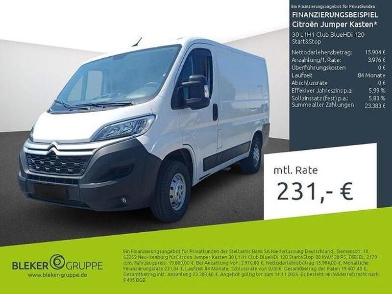 Eisweiß Gebraucht 2021 Citroën Jumper Start Van / Kleinbus | 19.880 € (Teuer) - Bild 1/3