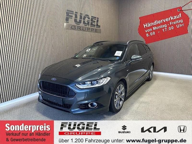 Mambagrün (metallic) Gebraucht 2018 Ford Mondeo ST-Line Limousine | 10.999 € (Superpreis) - Bild 1/4