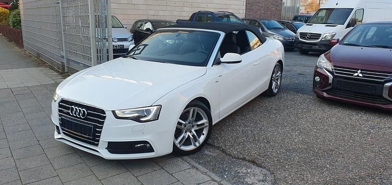 Gebraucht Audi A5 Cabriolet S-Line 177 PS (130 kW) 2012 Weiß Cabrio