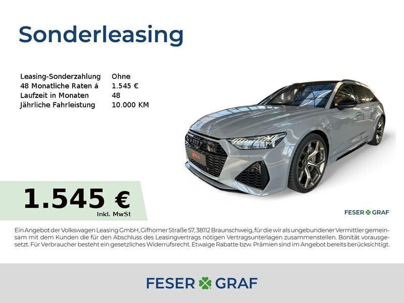 Nardograu Neu 2025 Audi RS6 Performance Kombi | 139.990 € - Bild 1/4