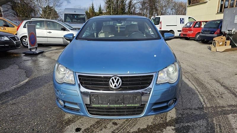 Gebraucht VW Eos 200 PS (147 kW) 2008 Blau Cabrio