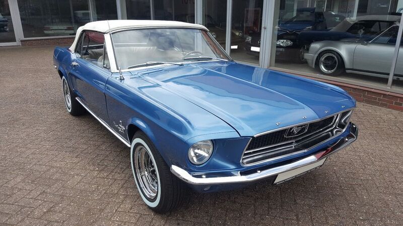 Gebraucht Ford Mustang 200 PS (147 kW) 1968 Blau Cabrio