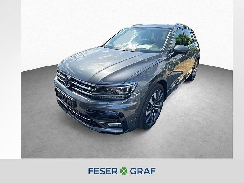 Grau Gebraucht 2020 VW Tiguan R-line SUV | 29.990 € (Fairer Preis) - Bild 1/4