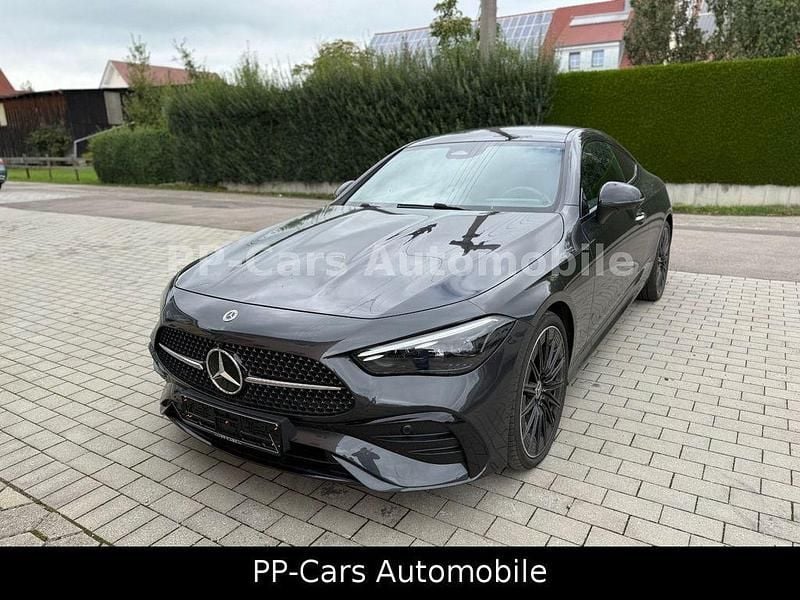 Graphitgraumet. Gebraucht 2024 Mercedes CLE220 AMG Line Premium Plus Coupé | 53.669 € (Guter Preis) - Bild 1/4
