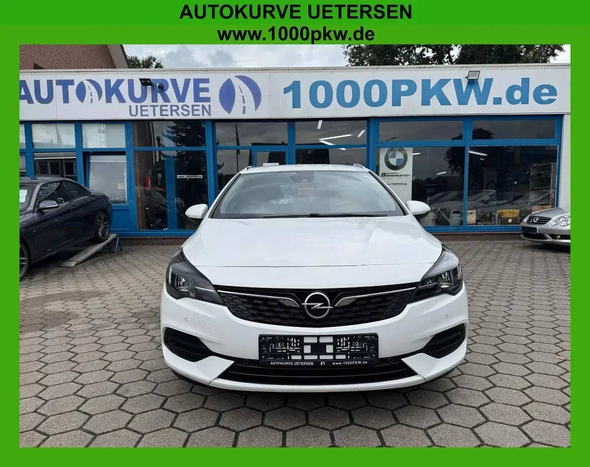 Gebraucht Opel Astra Elegance 145 PS (106 kW) 2020 Weiß Kombi
