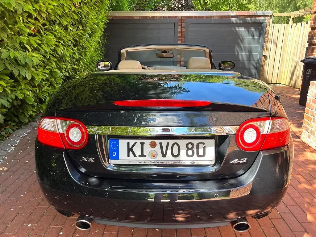 Gebraucht Jaguar XK 298 PS (219 kW) 2007 Schwarz Cabrio
