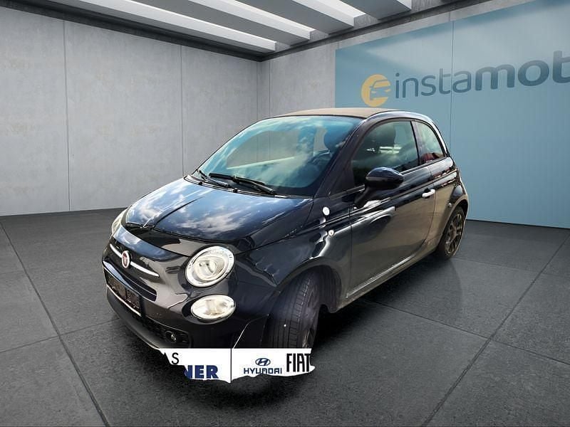 Schwarz Gebraucht 2021 Fiat 500C Cabrio | 13.849 € (Fairer Preis) - Bild 1/4
