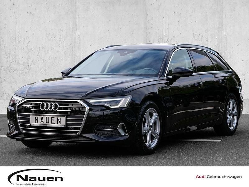 Brillantschwarz Gebraucht 2021 Audi A6 Sport Kombi | 29.890 € (Guter Preis) - Bild 1/3
