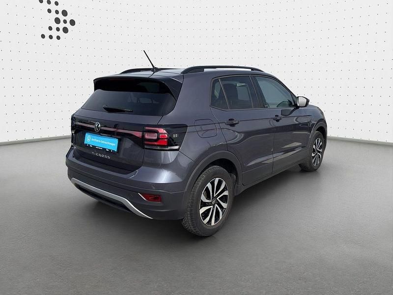 Gebraucht VW T-Cross Active 95 PS (69 kW) 2021 Rauchgrau (metallic) SUV