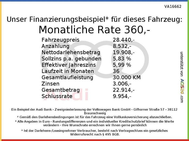 Gebraucht Audi Q2 S-Line 150 PS (110 kW) 2023 Navarrablau metallic SUV