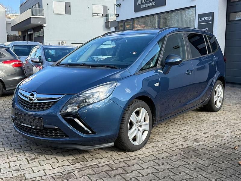 Gebraucht Opel Zafira Tourer Edition 140 PS (102 kW) 2015 Blau Van / Kleinbus
