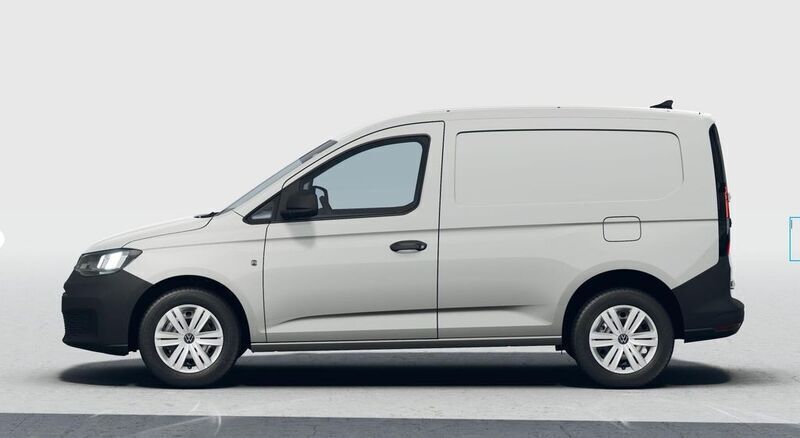 Neu VW Caddy 75 PS (55 kW) 2025 Candy weiß Van / Kleinbus