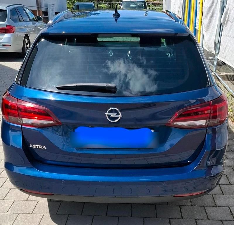 Gebraucht Opel Astra Elegance 122 PS (89 kW) 2020 Blau Kombi