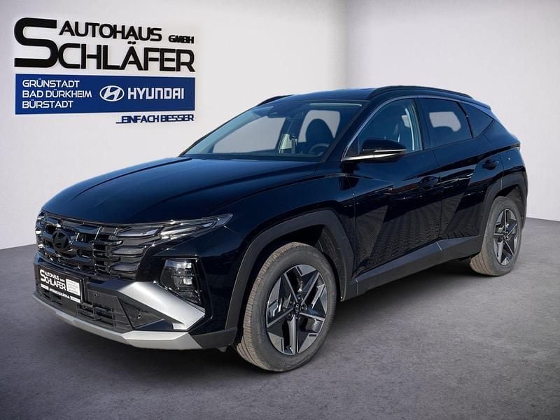 Abyss black / met Gebraucht 2024 Hyundai Tucson Trend SUV | 36.480 € (Fairer Preis) - Bild 1/4