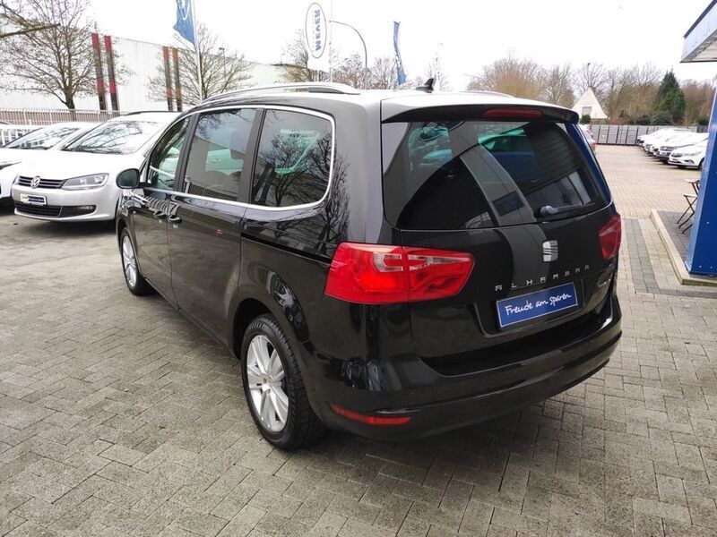 Gebraucht Seat Alhambra 140 PS (102 kW) 2014 Schwarz (deep schwarz) Van / Kleinbus